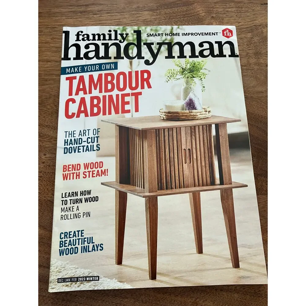 Lot of 9 Family Handyman Magazines | DIY Projects, Woodworking, Home Improvement